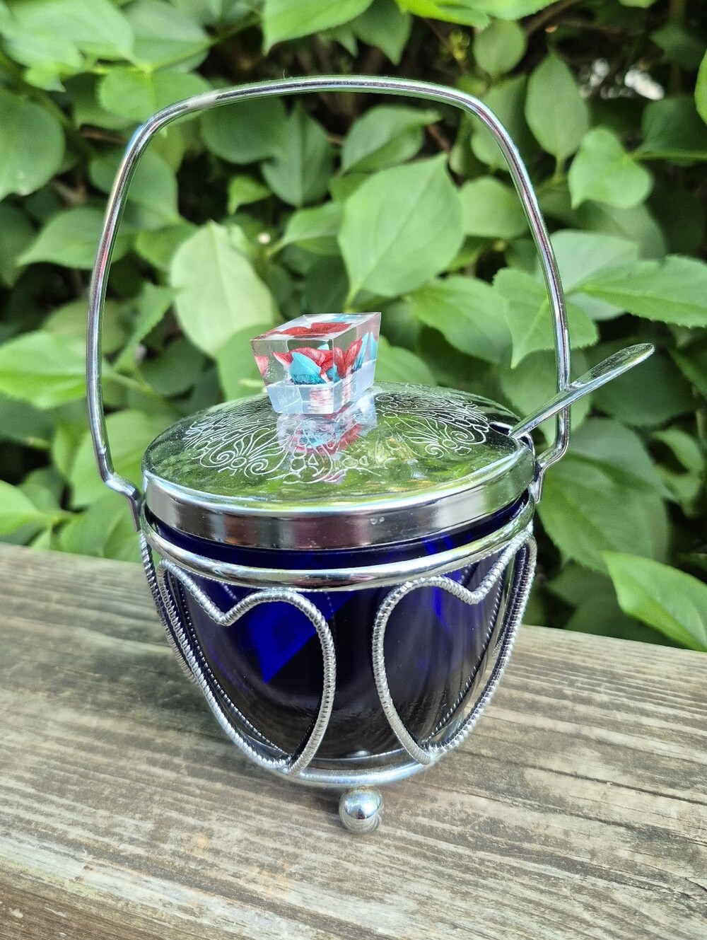 Vintage Cobalt Blue